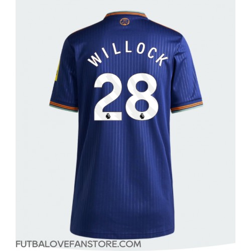 Newcastle United Joe Willock #28 Tretí Ženy futbalový dres 2025-26 Krátky Rukáv Newcastle United Joe Willock #28 Tretí Ženy futbalový dres 2025-26 Krátky Rukáv
